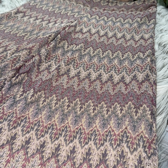 Camille & Co. Chic Zigzag Crochet Knit Patterned wide legged Pants - Picture 5 of 8